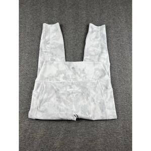 RBX Women's White Gray Camouflage Leggings‎ Size Large